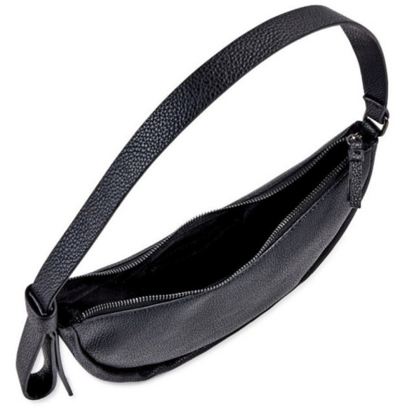 No Boundaries Women's Contemporary Half Moon Black - Picture 2 of 5